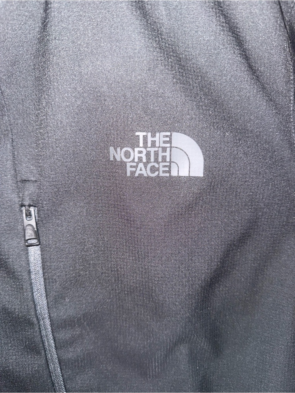 The North Face Black Jacket with White Logo